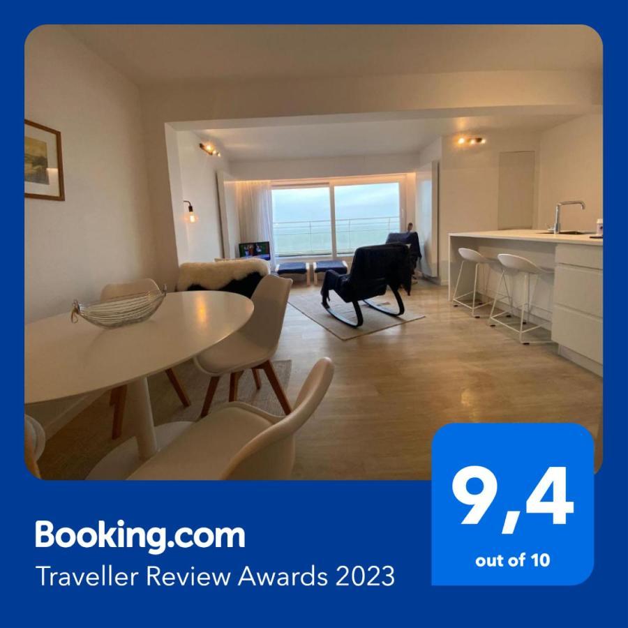 웬두이니 Penthouse On The Belgian Coast With Sea & Landscape Views 아파트 외부 사진